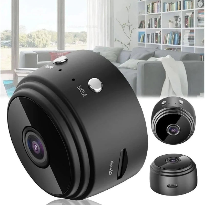 Mini Camera A9 Original Wireless 1080p Monitoramento Visão Noturna