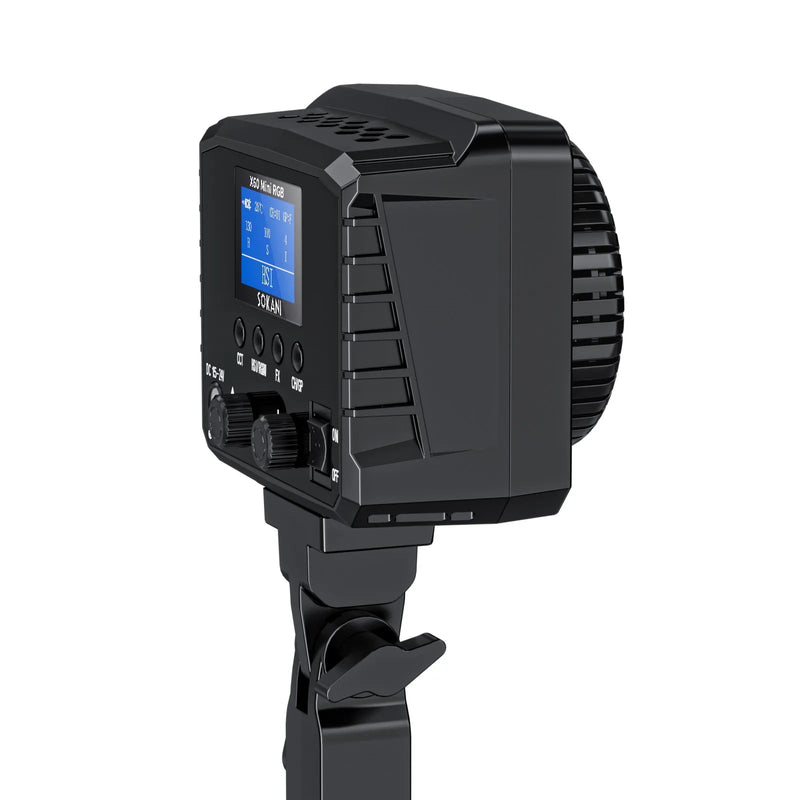 Sokani X60 Mini RGBLED Video Light, 60W, RGB, Bi-Color, Bowens Mount