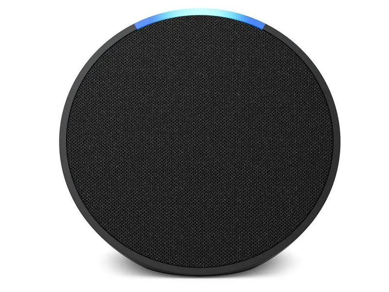 Echo Pop | Smart speaker compacto com som envolvente e Alexa | Cor Preta